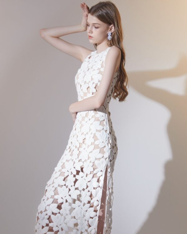 Classic Water-Soluble Lace Dress