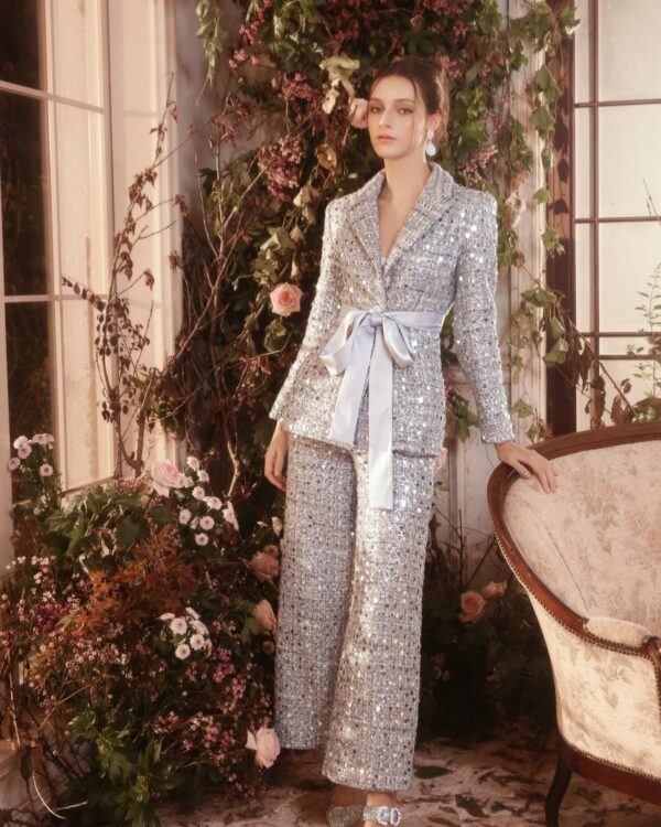 Beaded Tweed Suits